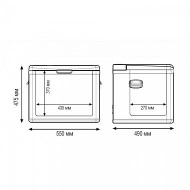 Автохолодильник компрессорный Indel B TB45A