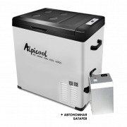 Автохолодильник компрессорный Alpicool C75 с АКБ